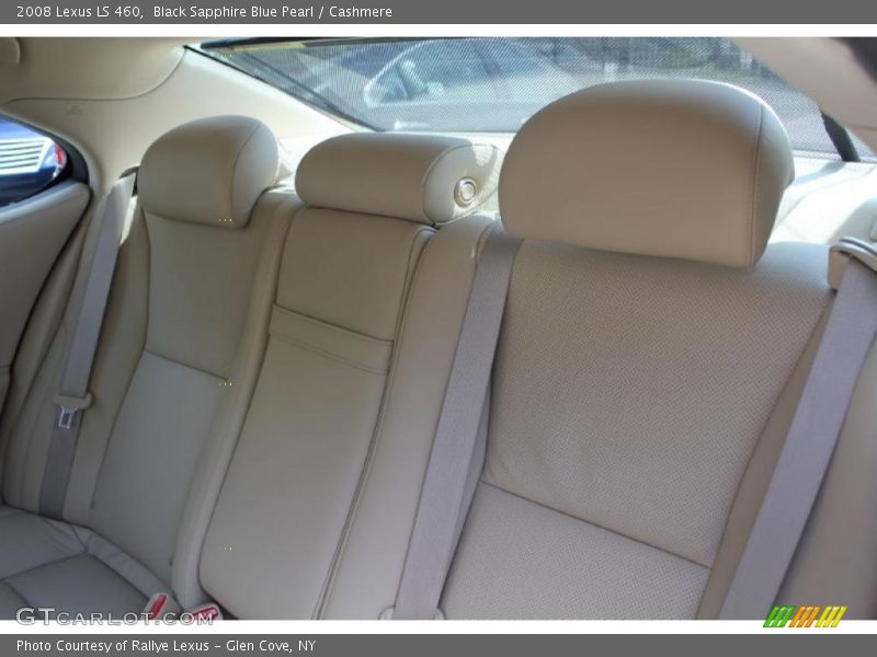Black Sapphire Blue Pearl / Cashmere 2008 Lexus LS 460