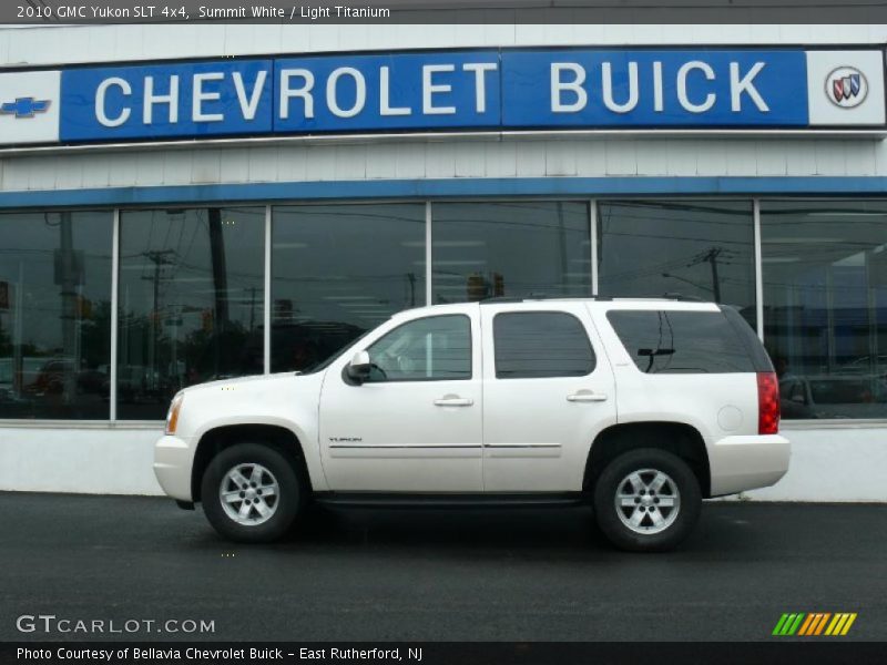 Summit White / Light Titanium 2010 GMC Yukon SLT 4x4