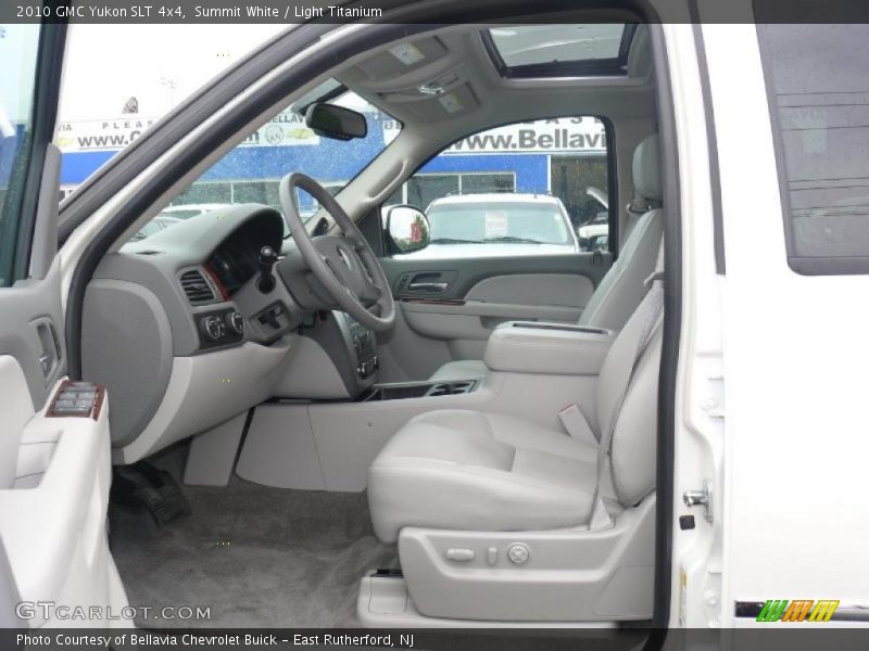 Summit White / Light Titanium 2010 GMC Yukon SLT 4x4