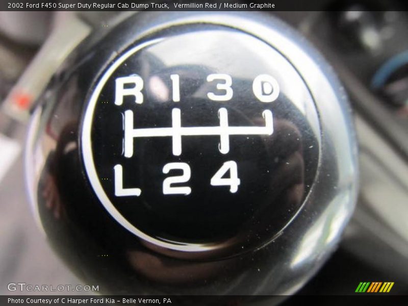  2002 F450 Super Duty Regular Cab Dump Truck 6 Speed Manual Shifter