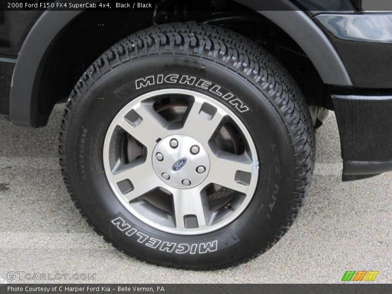 Black / Black 2008 Ford F150 FX4 SuperCab 4x4