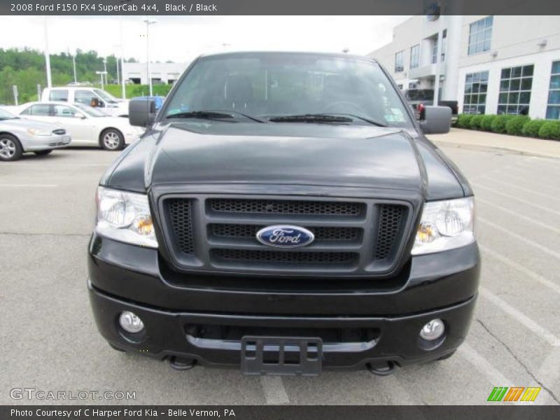 Black / Black 2008 Ford F150 FX4 SuperCab 4x4