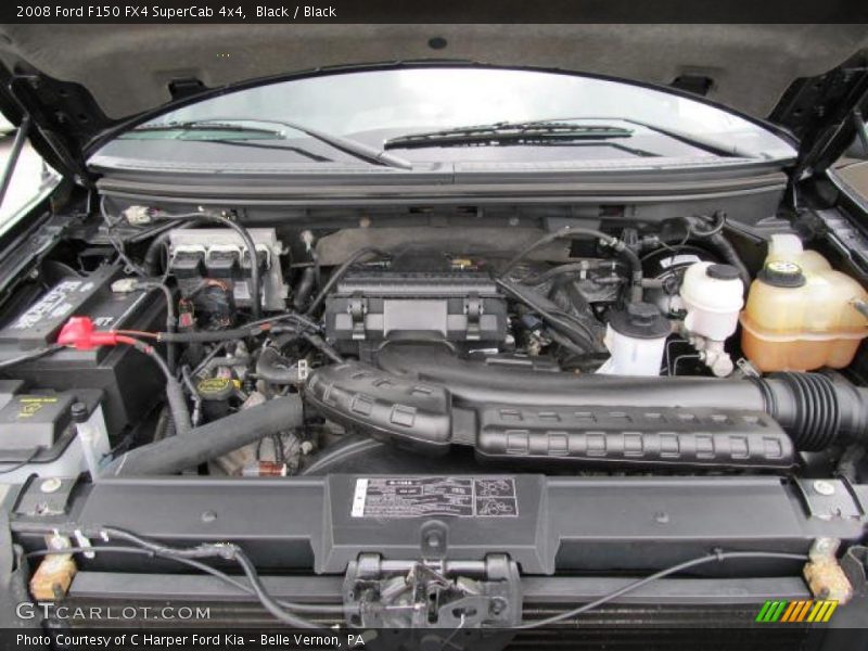 Black / Black 2008 Ford F150 FX4 SuperCab 4x4