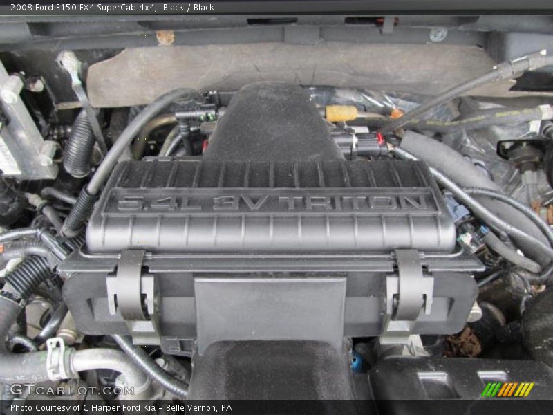 Black / Black 2008 Ford F150 FX4 SuperCab 4x4