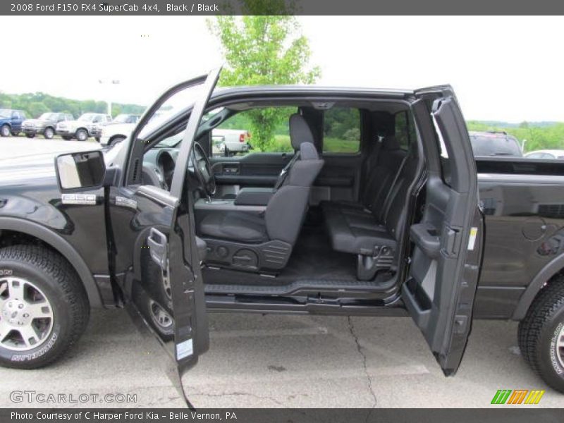 Black / Black 2008 Ford F150 FX4 SuperCab 4x4