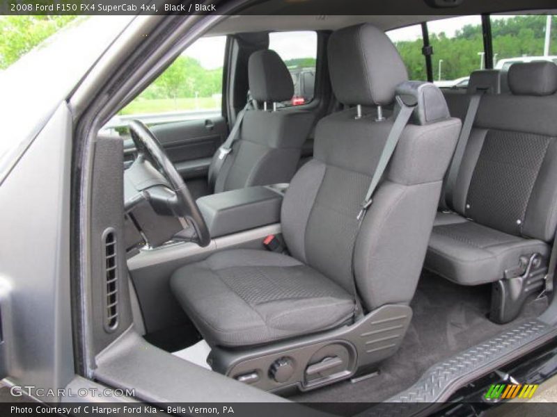 Black / Black 2008 Ford F150 FX4 SuperCab 4x4
