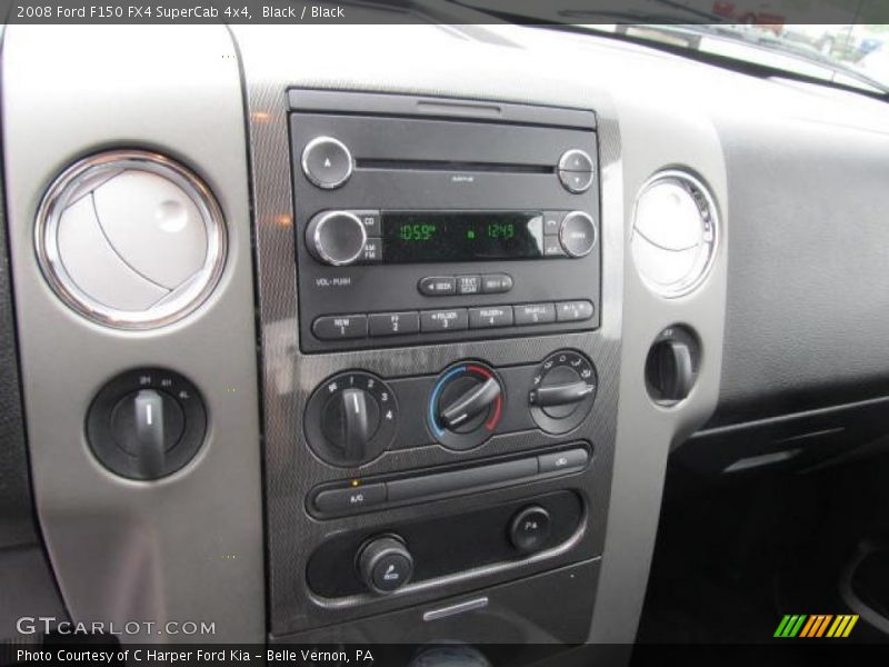 Black / Black 2008 Ford F150 FX4 SuperCab 4x4