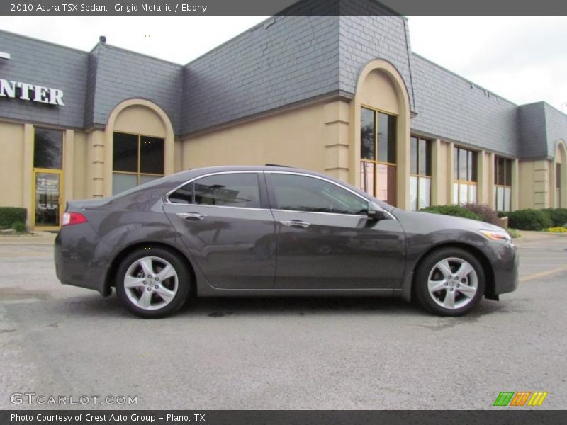 Grigio Metallic / Ebony 2010 Acura TSX Sedan