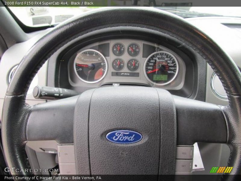 Black / Black 2008 Ford F150 FX4 SuperCab 4x4
