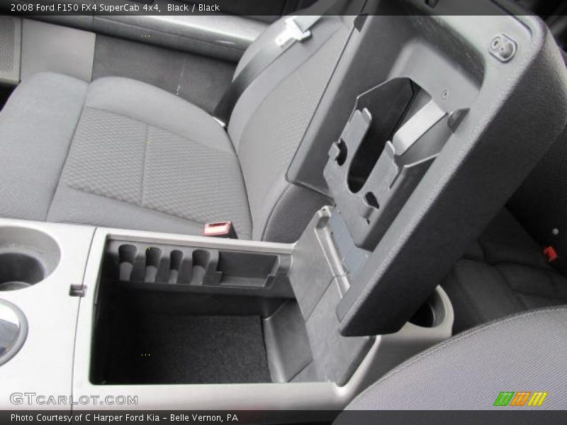 Black / Black 2008 Ford F150 FX4 SuperCab 4x4