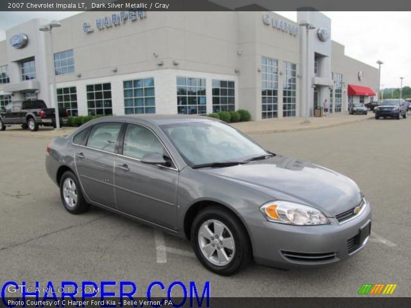 Dark Silver Metallic / Gray 2007 Chevrolet Impala LT