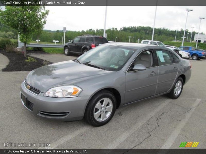 Dark Silver Metallic / Gray 2007 Chevrolet Impala LT