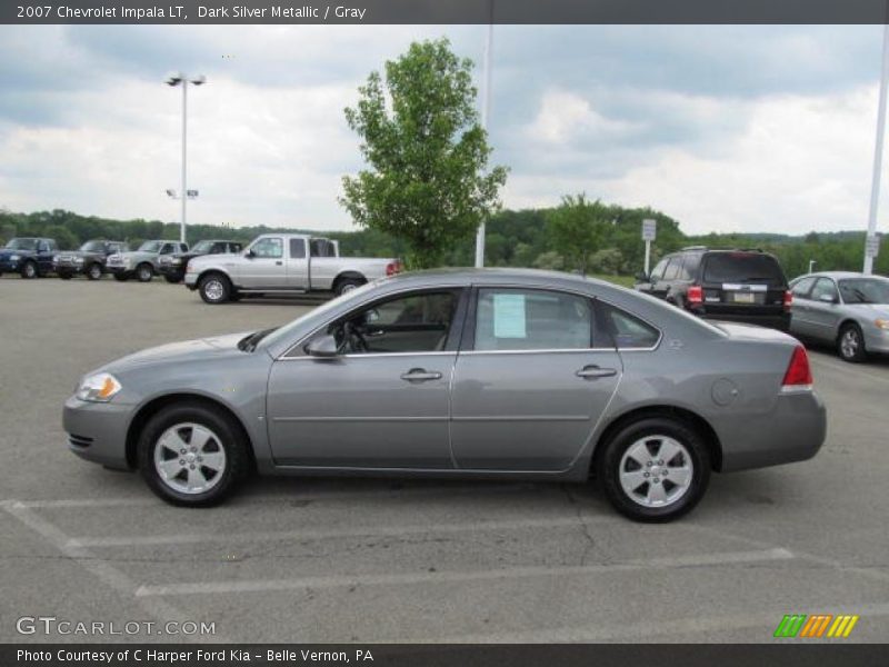 Dark Silver Metallic / Gray 2007 Chevrolet Impala LT