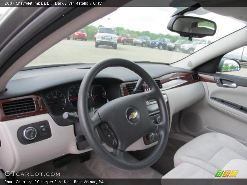Dark Silver Metallic / Gray 2007 Chevrolet Impala LT