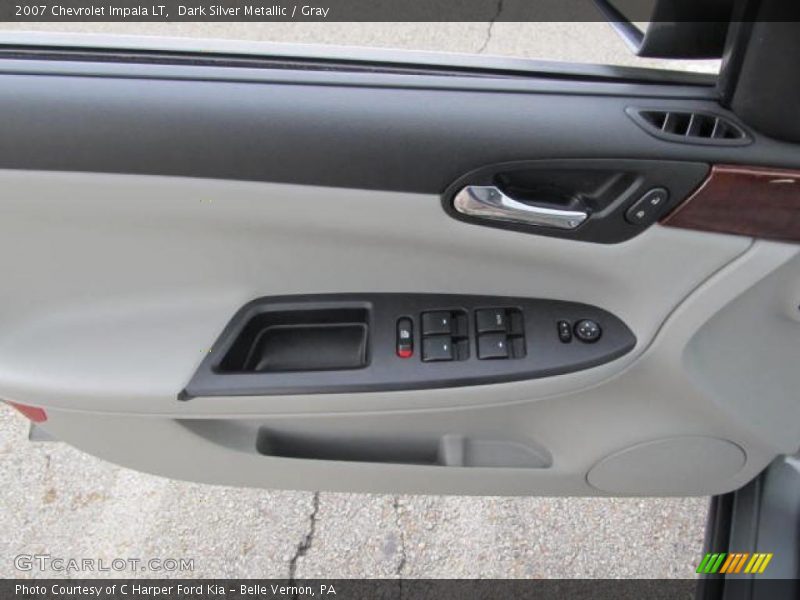 Dark Silver Metallic / Gray 2007 Chevrolet Impala LT