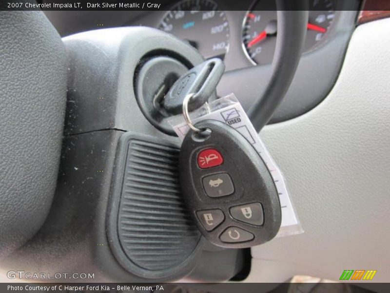 Dark Silver Metallic / Gray 2007 Chevrolet Impala LT