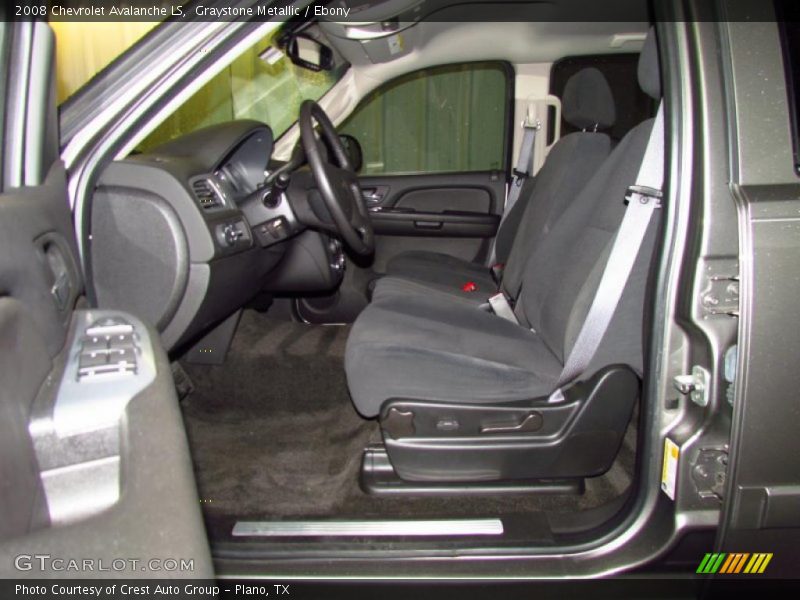 Graystone Metallic / Ebony 2008 Chevrolet Avalanche LS