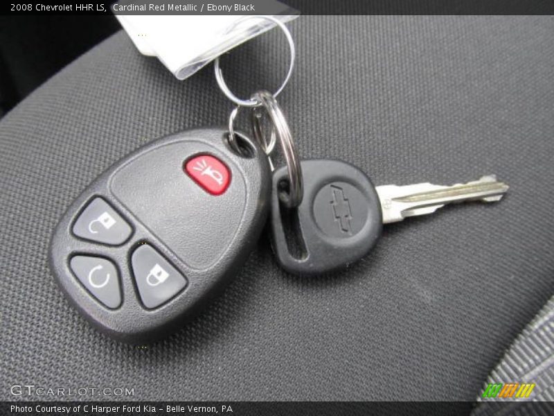 Cardinal Red Metallic / Ebony Black 2008 Chevrolet HHR LS