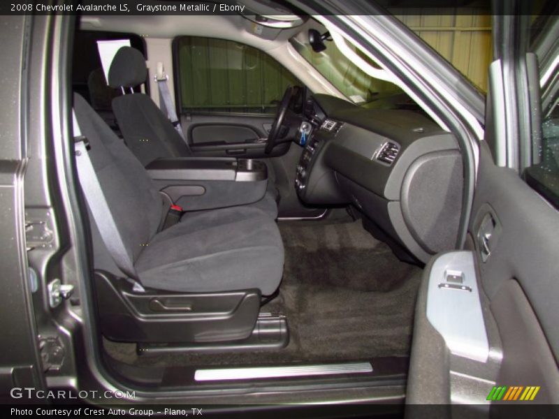 Graystone Metallic / Ebony 2008 Chevrolet Avalanche LS