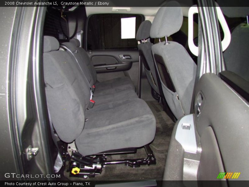 Graystone Metallic / Ebony 2008 Chevrolet Avalanche LS