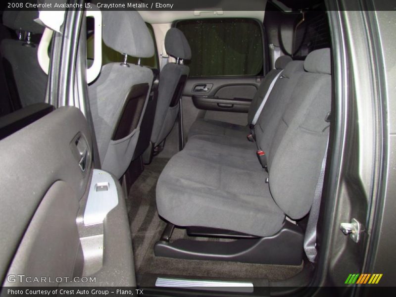 Graystone Metallic / Ebony 2008 Chevrolet Avalanche LS