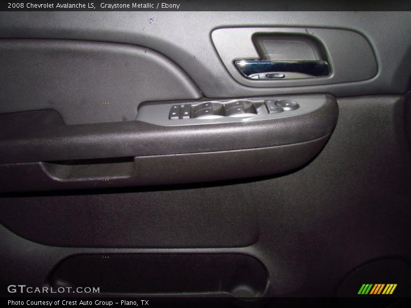 Graystone Metallic / Ebony 2008 Chevrolet Avalanche LS