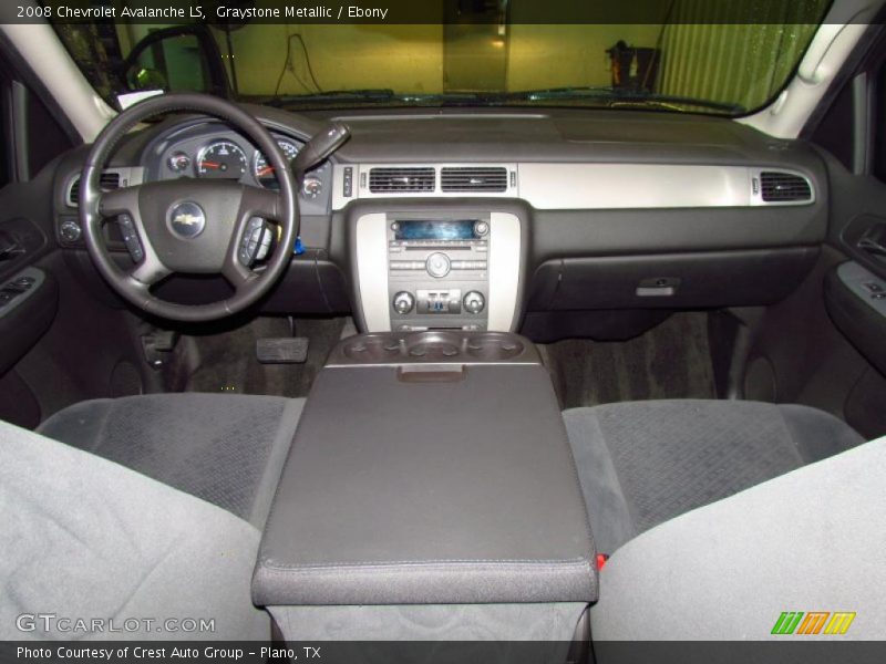 Graystone Metallic / Ebony 2008 Chevrolet Avalanche LS
