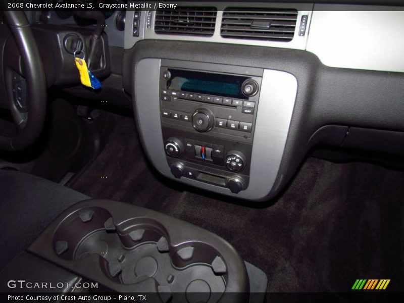 Graystone Metallic / Ebony 2008 Chevrolet Avalanche LS