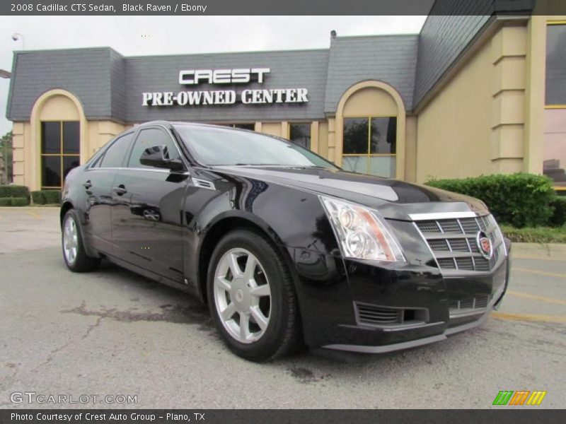 Black Raven / Ebony 2008 Cadillac CTS Sedan