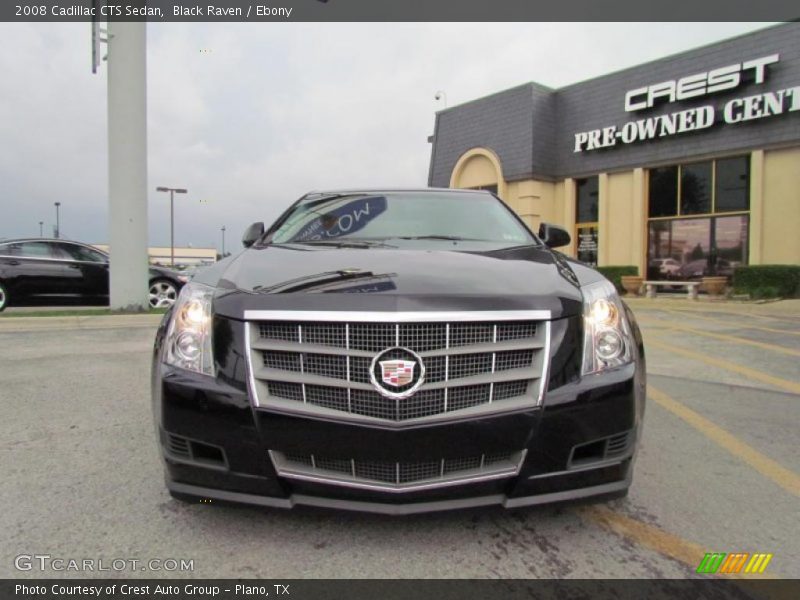 Black Raven / Ebony 2008 Cadillac CTS Sedan