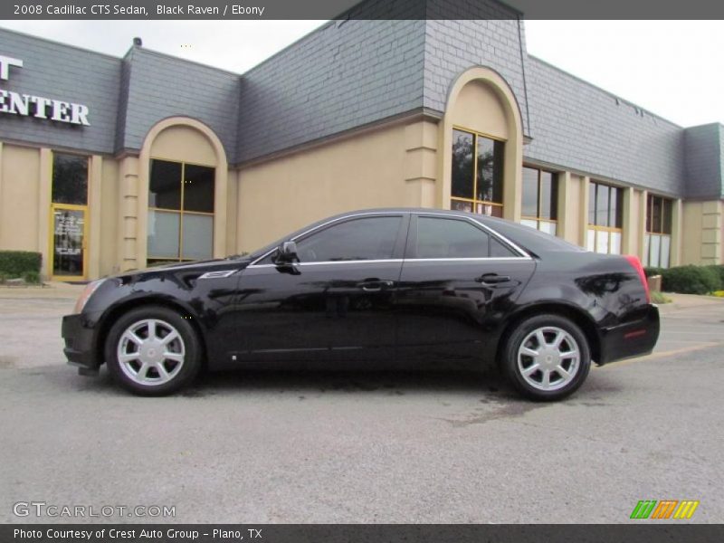 Black Raven / Ebony 2008 Cadillac CTS Sedan