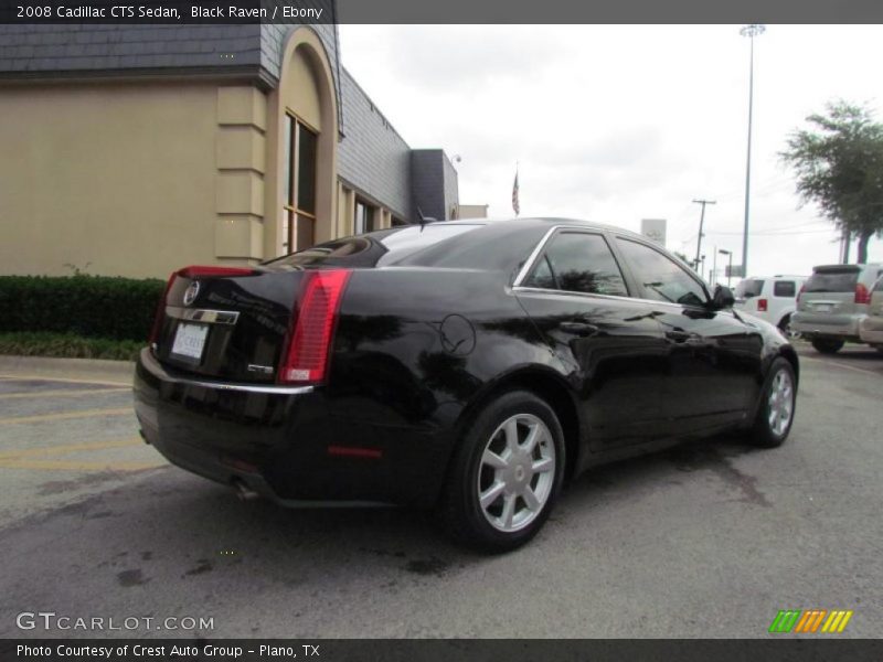 Black Raven / Ebony 2008 Cadillac CTS Sedan