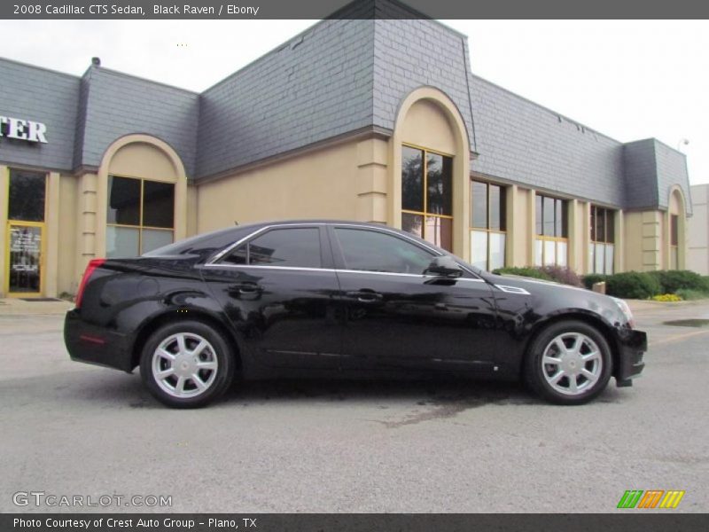 Black Raven / Ebony 2008 Cadillac CTS Sedan