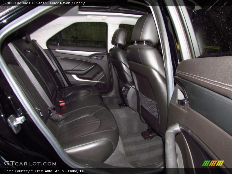 Black Raven / Ebony 2008 Cadillac CTS Sedan