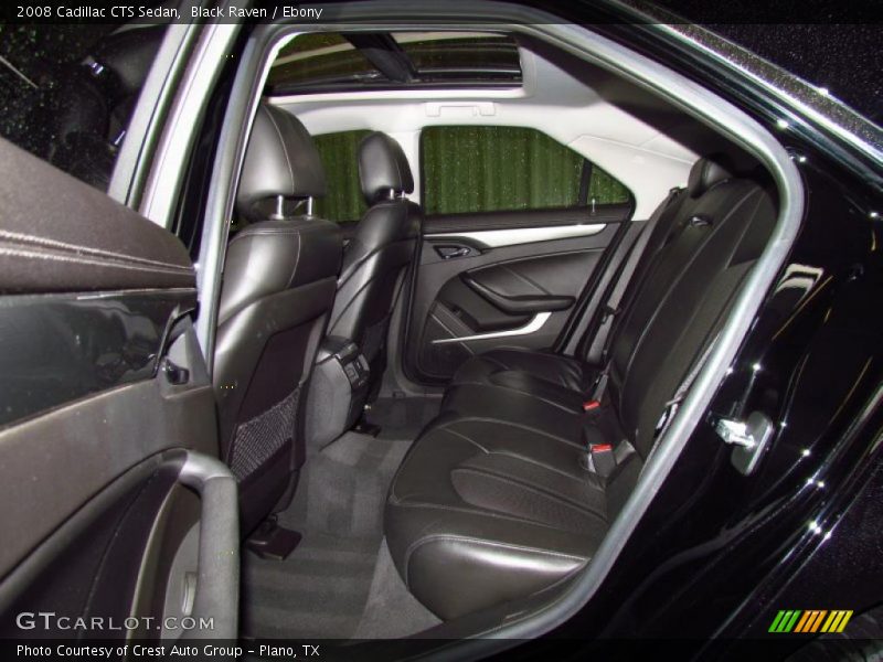 Black Raven / Ebony 2008 Cadillac CTS Sedan