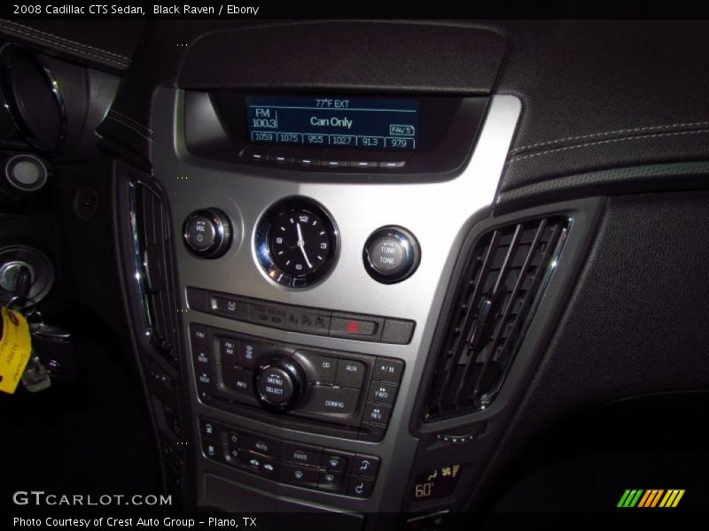 Black Raven / Ebony 2008 Cadillac CTS Sedan