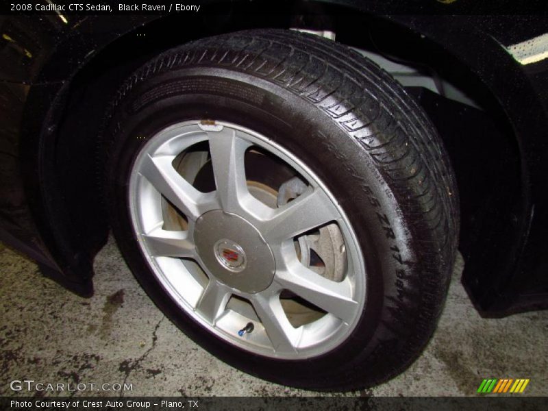 Black Raven / Ebony 2008 Cadillac CTS Sedan