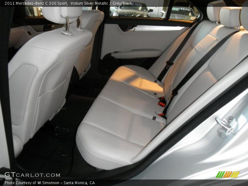 Iridium Silver Metallic / Grey/Black 2011 Mercedes-Benz C 300 Sport