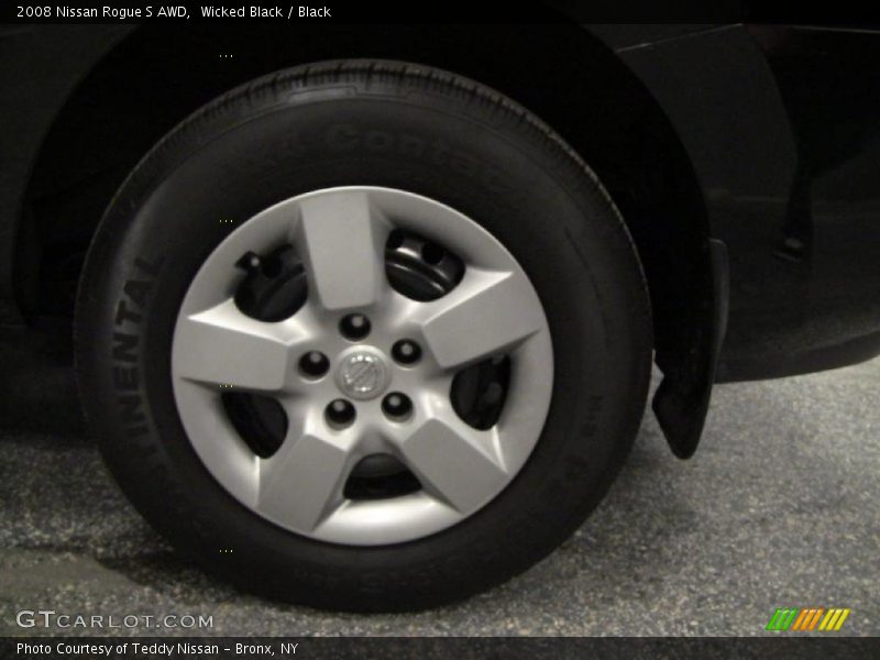 Wicked Black / Black 2008 Nissan Rogue S AWD
