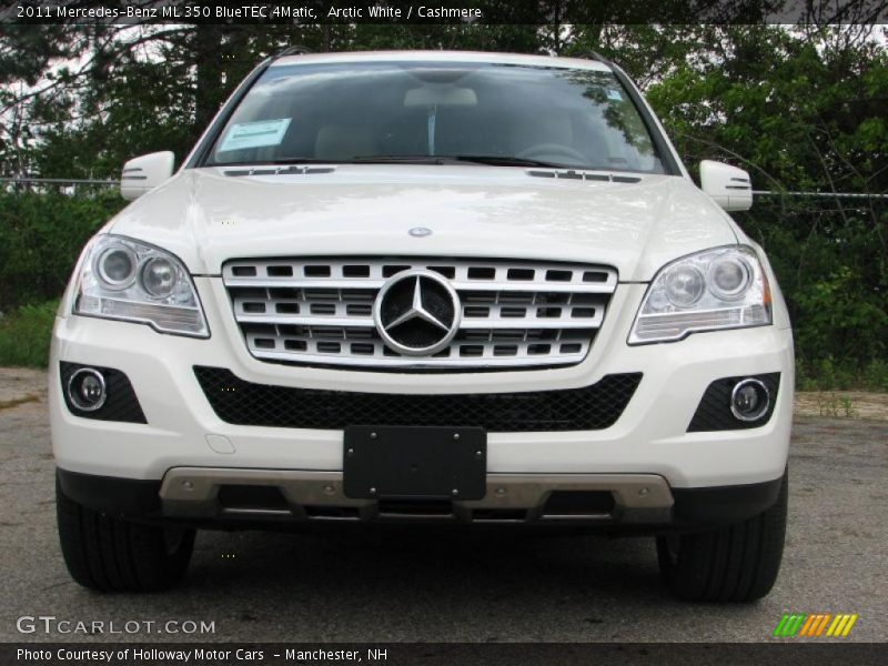 Arctic White / Cashmere 2011 Mercedes-Benz ML 350 BlueTEC 4Matic
