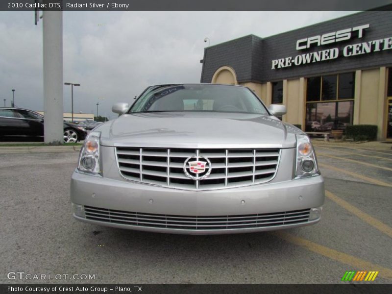 Radiant Silver / Ebony 2010 Cadillac DTS