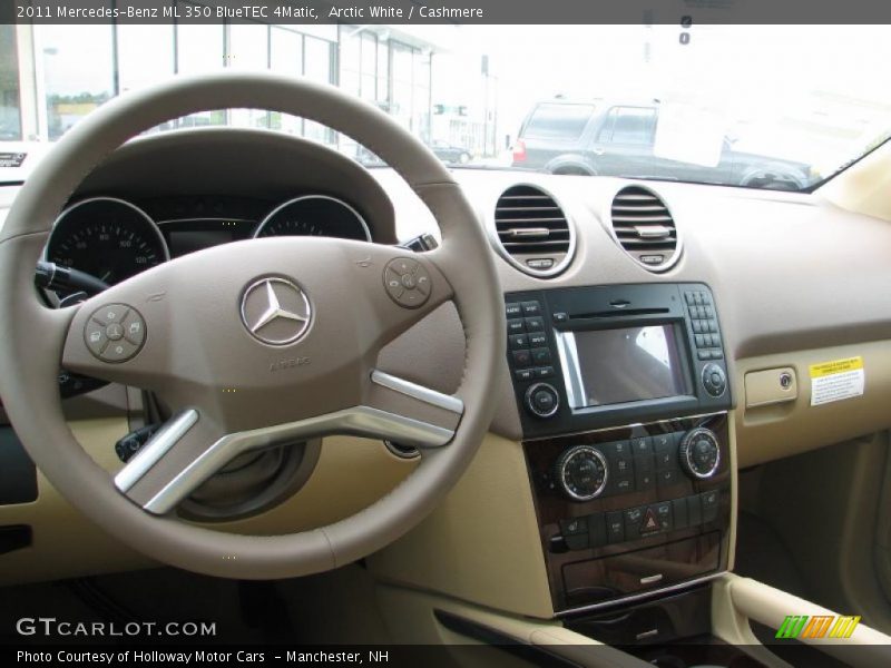Arctic White / Cashmere 2011 Mercedes-Benz ML 350 BlueTEC 4Matic