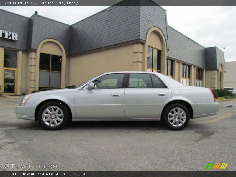 Radiant Silver / Ebony 2010 Cadillac DTS
