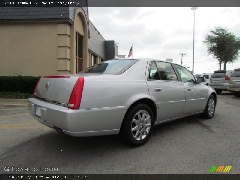 Radiant Silver / Ebony 2010 Cadillac DTS