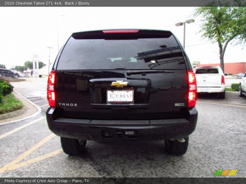 Black / Ebony 2010 Chevrolet Tahoe Z71 4x4