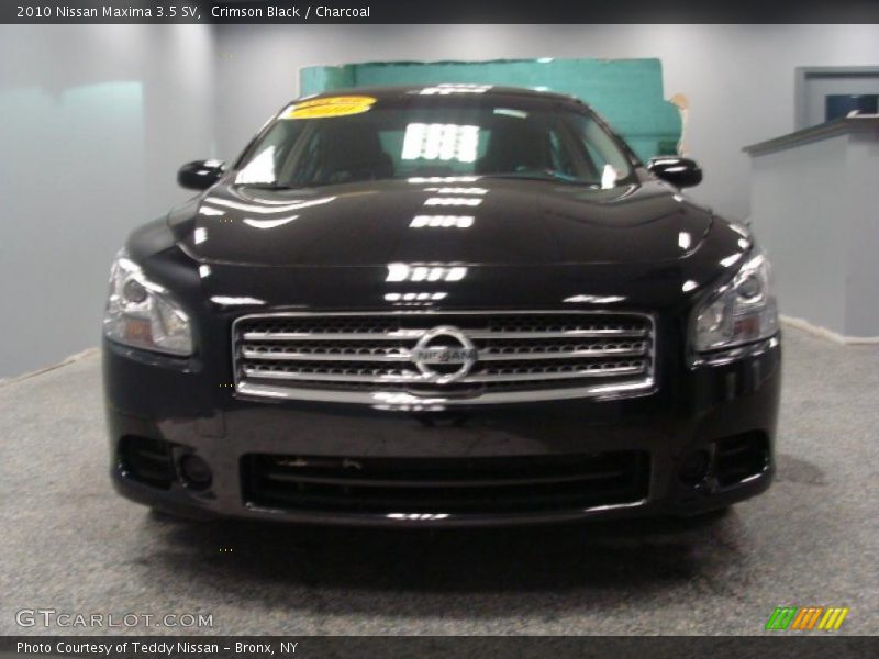Crimson Black / Charcoal 2010 Nissan Maxima 3.5 SV