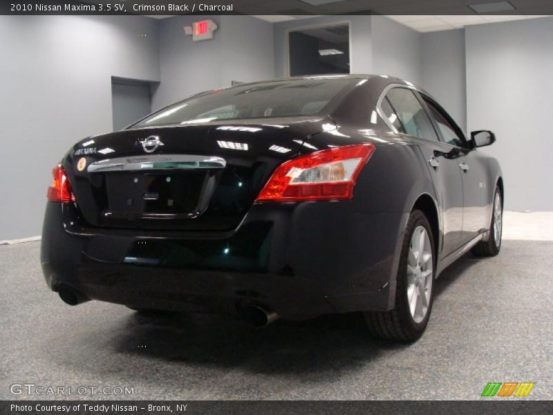 Crimson Black / Charcoal 2010 Nissan Maxima 3.5 SV