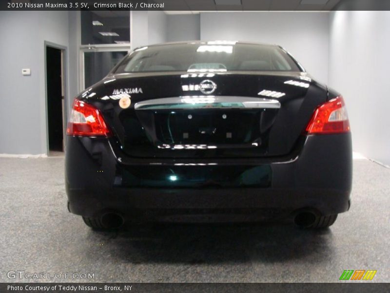 Crimson Black / Charcoal 2010 Nissan Maxima 3.5 SV