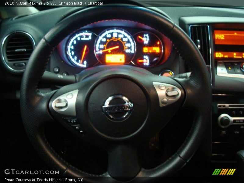 Crimson Black / Charcoal 2010 Nissan Maxima 3.5 SV