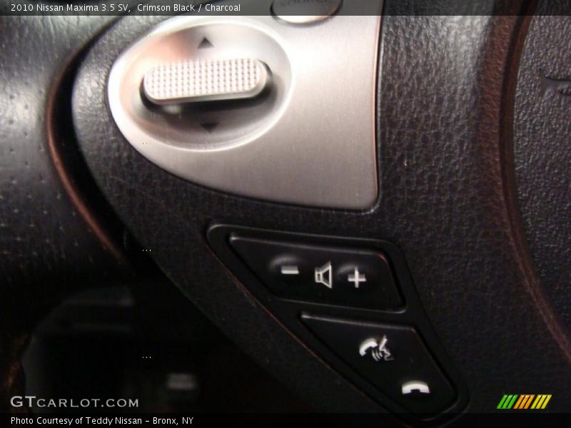 Crimson Black / Charcoal 2010 Nissan Maxima 3.5 SV